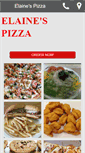 Mobile Screenshot of elainespizza.com